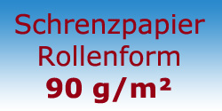 Schrenzpapier 90 g/m² Rollen