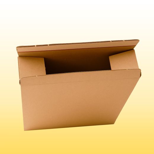 25 Versandboxen 245 mm x 170 mm x 48 mm braun