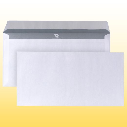 2000 Briefumschläge DIN Lang ohne Fenster haftklebend 2000 Briefumschläge DIN Lang ohne Fenster haftklebend