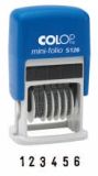 Mini-Dater, 4 mm Ziffernstempel S126