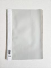 25 Schnellhefter PP Folie A4 grau