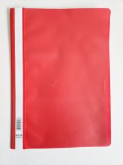 25 Schnellhefter PP Folie A4 rot